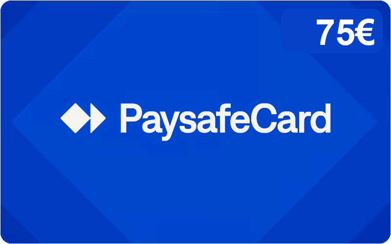 PaysafeCard 75 euro prize